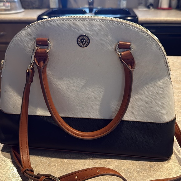 Anne Klein Alma Type bag with Crossbody Strap and Handles - Picture 2 of 10